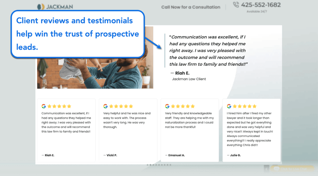 The Ultimate Guide to Lead Generation for Family Law Firms (2026) 11 Leverage Social Proof