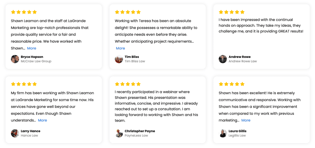 10 Best Video Production Agencies for Attorneys in 2026 2 lagrandemarketing feedbacks