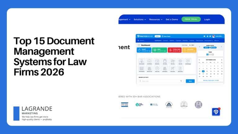 Top 15 Document Management Systems for Law Firms 2026