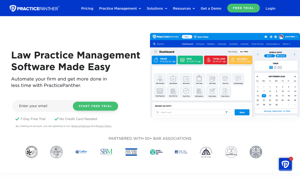 Top 15 Document Management Systems for Law Firms 2026 3 PracticePanther