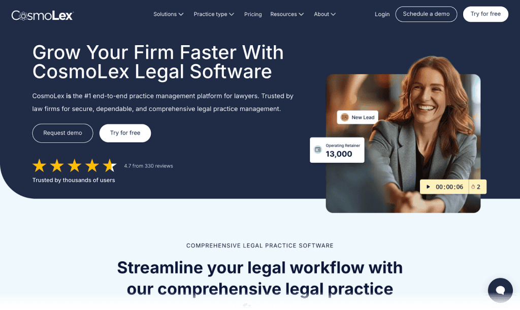 Top 15 Document Management Systems for Law Firms 2026 10 CosmoLex
