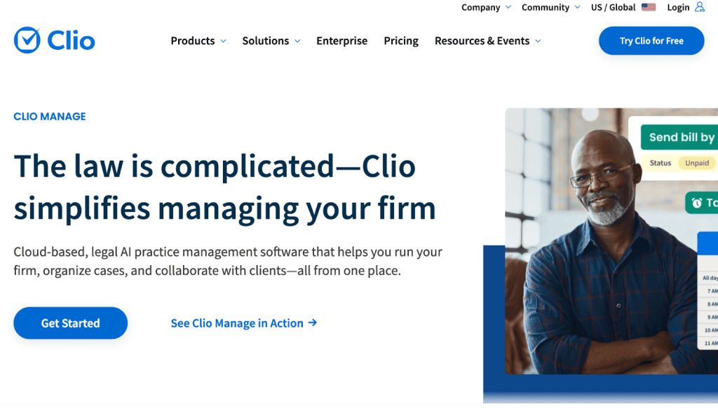 Top 15 Document Management Systems for Law Firms 2026 1 Clio Manage