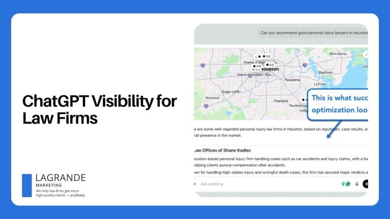 ChatGPT Visibility for Law Firms