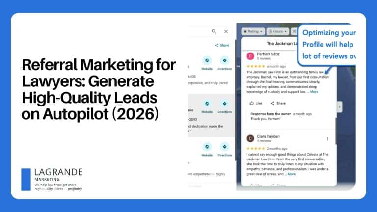 Referral Marketing for Lawyers: Generate High-Quality Leads on Autopilot (2026)