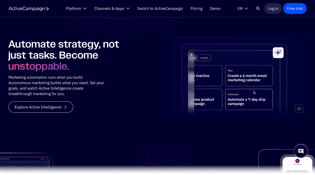 Marketing Automation Tools for Law Firms 6 ActiveCampaign