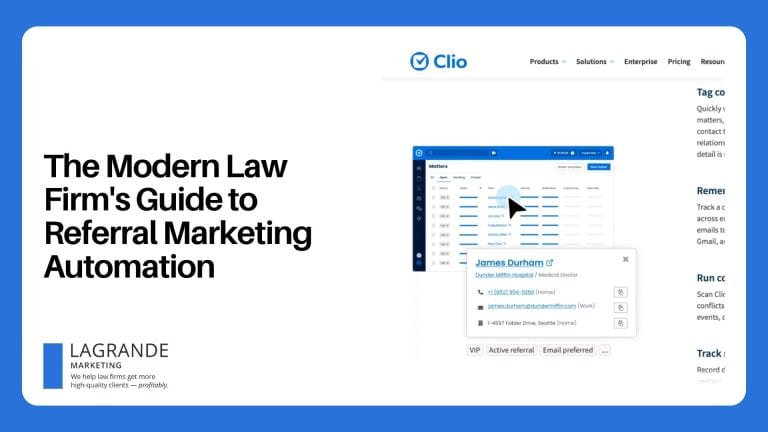 The Modern Law Firm’s Guide to Referral Marketing Automation
