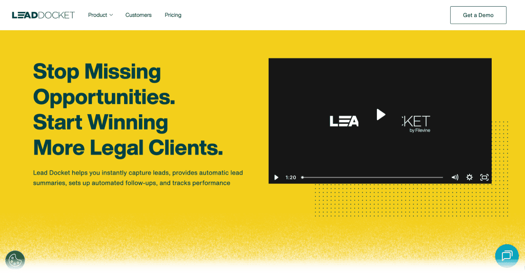 The Modern Law Firm's Guide to Referral Marketing Automation 8 Lead Docket