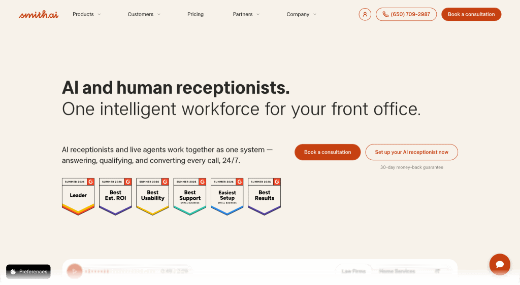 How to Use Live Chat for Attorneys: The Ultimate Lead Conversion Guide 4 AI Receptionists by Smith AI