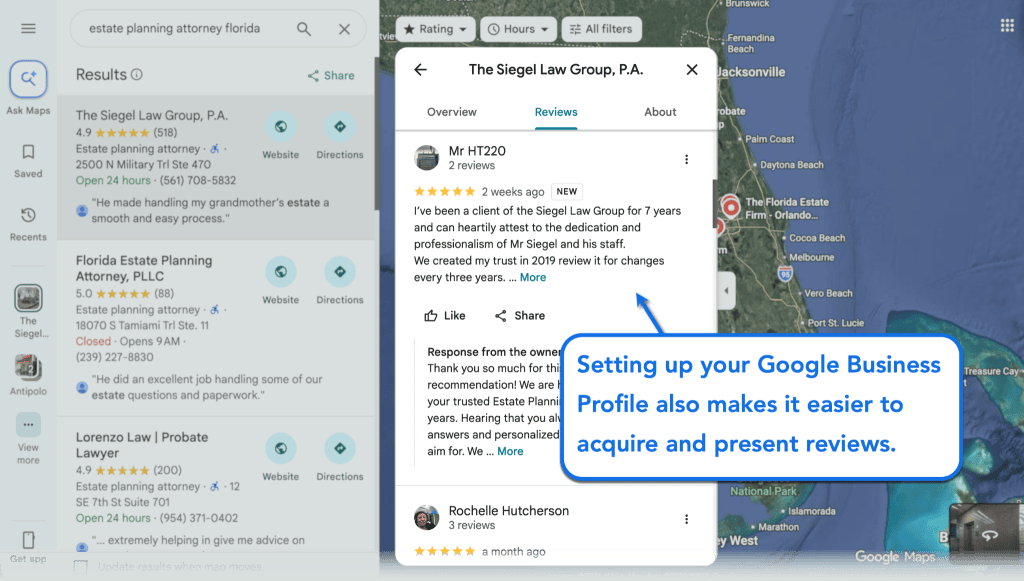 The Ultimate SEO Guide for Estate Planning Lawyers 3 Google Reviews