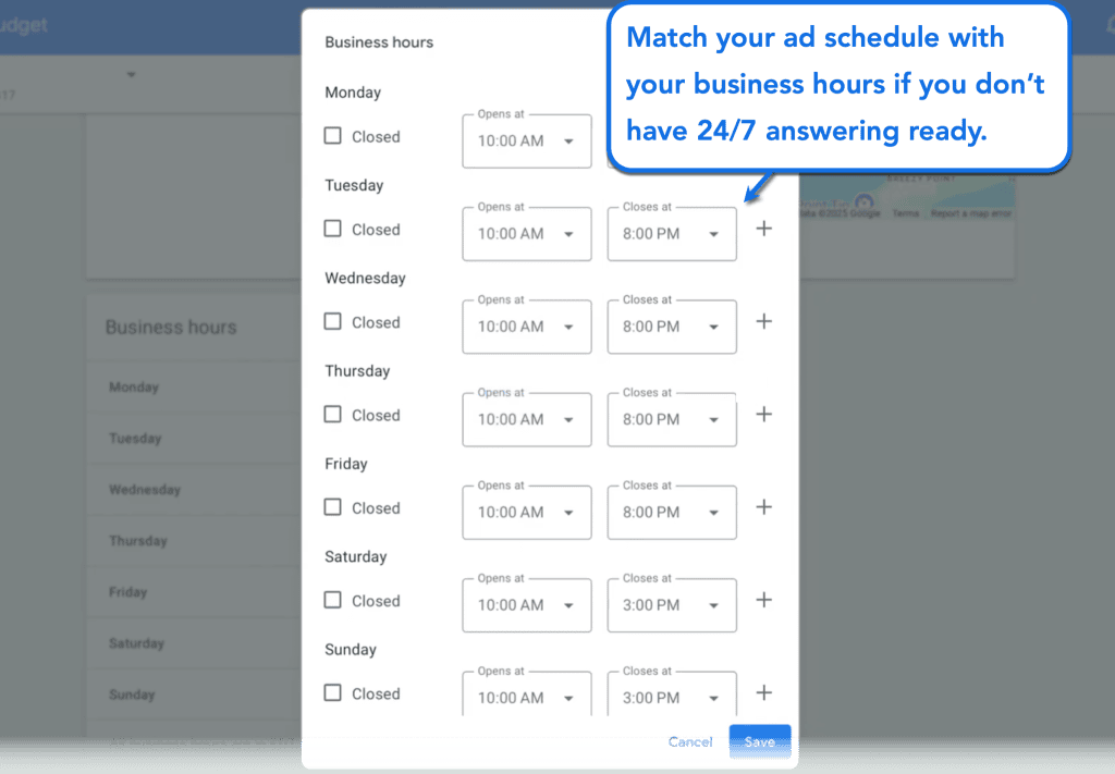 Local Service Ads for Lawyers: A Guide to More Calls, Cases, and Clients 3 Set Local Service Ads Schedule