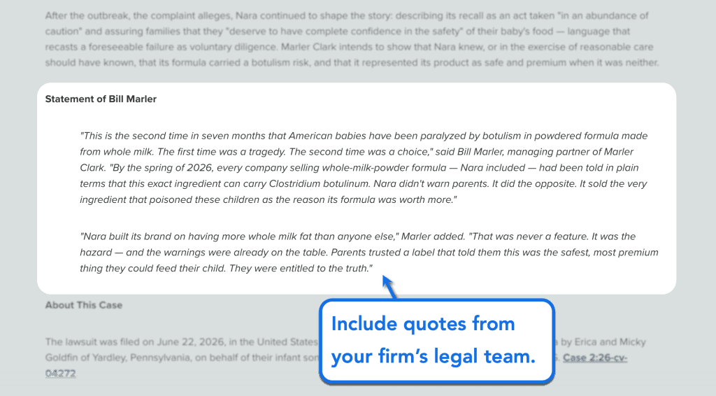 How to Use Law Firm Press Releases to Build Visibility and Trust 3 Expert Quotes in Press Release