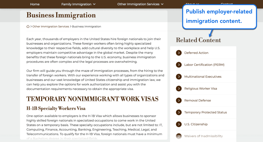 The Ultimate Guide to Immigration Law Firm Marketing & SEO 16 Show Related Content