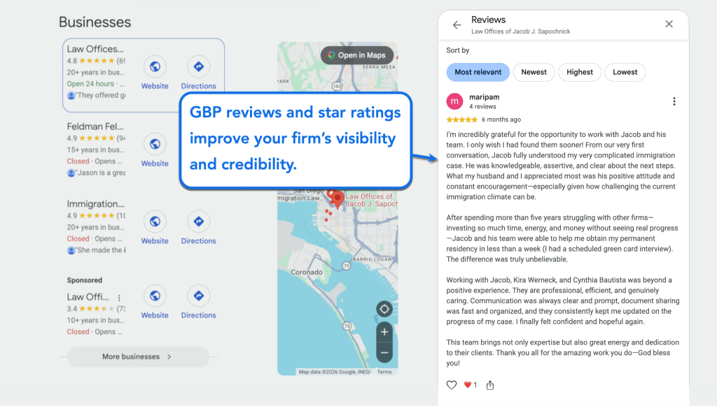 The Ultimate Guide to Immigration Law Firm Marketing & SEO 18 GBP Reviews