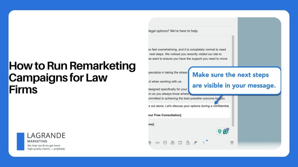 How to Run Remarketing Campaigns for Law Firms