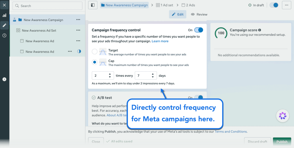 How to Run Remarketing Campaigns for Law Firms 5 Setup Campaign Frequency