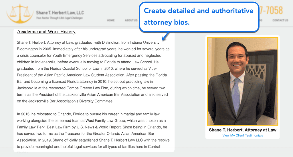 How Law Firms Can Optimize for AI Search and LLM Visibility 3 Attorney Bios